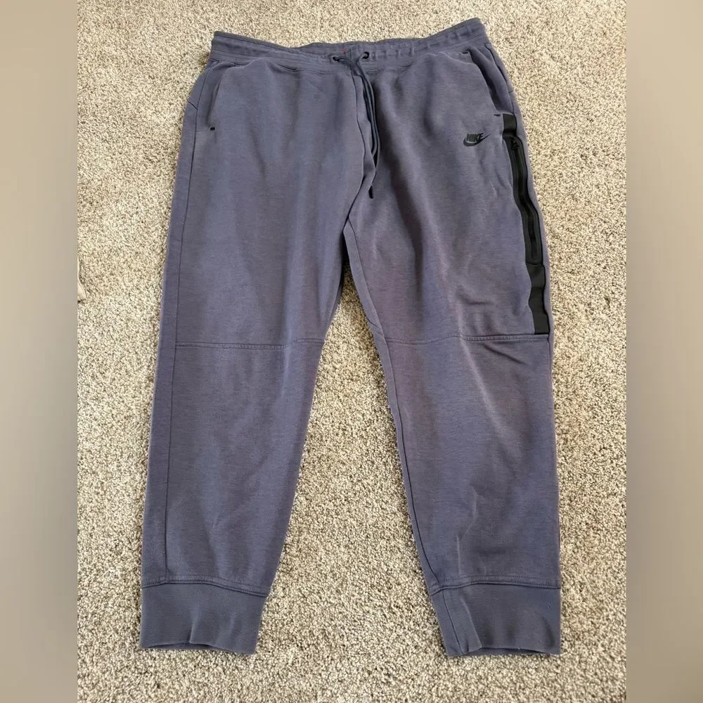 Men’s Nike Tech Jogger Sweatpants | 1X | Light Carbon